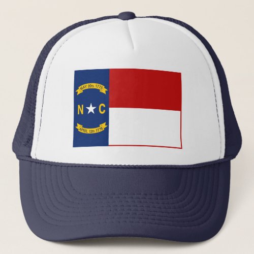 North Carolina Flag Hat