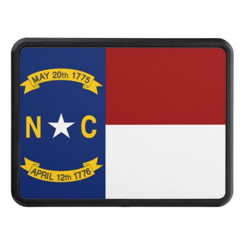North Carolina flag Hitch Cover