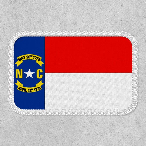 North Carolina Flag Patch