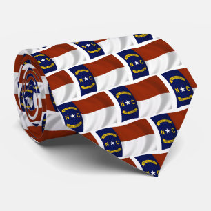 North Carolina Flag Tie