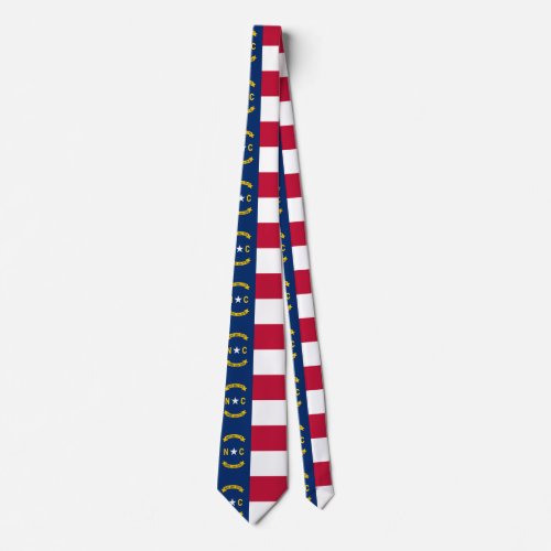 North Carolina Flag Tie