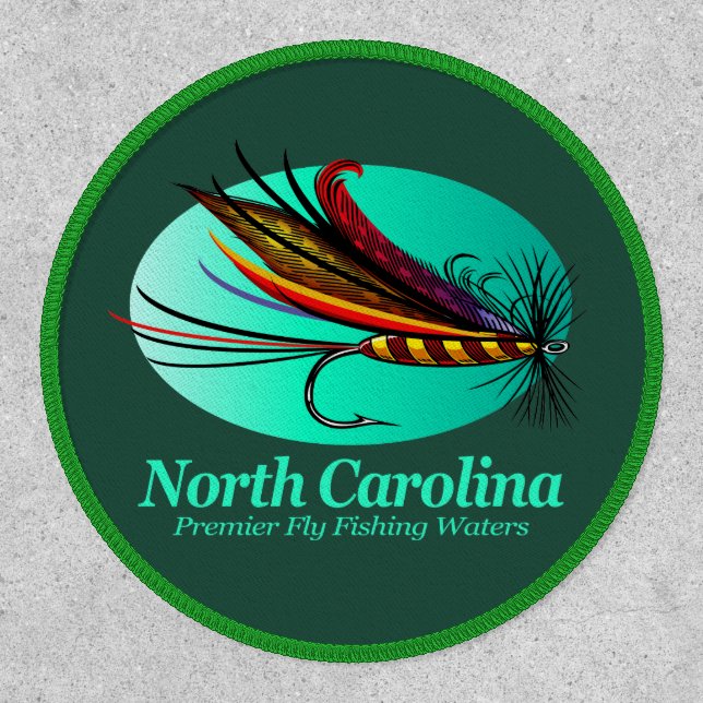 North Carolina (fly fishing)  Patch (Front)