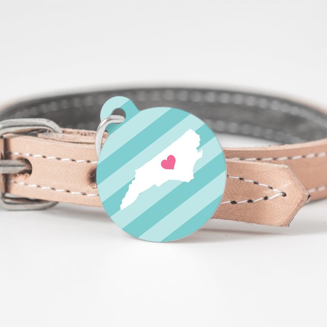 North Carolina Heart Pet ID Tag (Creator Uploaded)