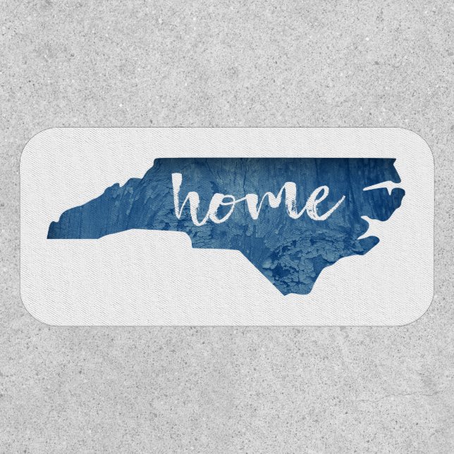 North Carolina Home Wood Grain Patch (Front)
