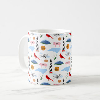 North Carolina Icons Coffee Mug