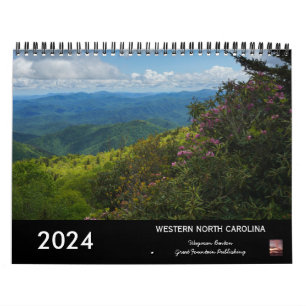 North Carolina Landscapes 2024 Calendar