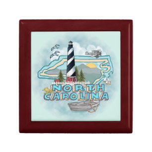North Carolina Lighthouse Gift Box