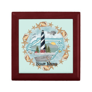 North Carolina  Lighthouse Gift Box