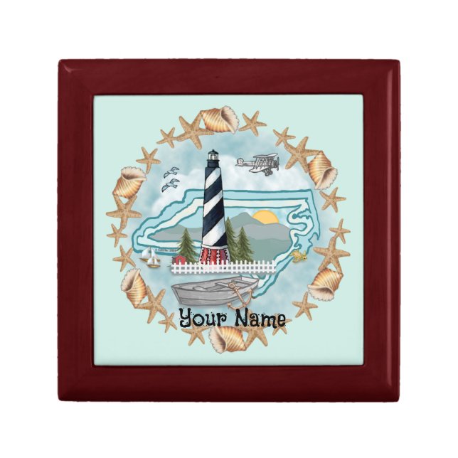 North Carolina  Lighthouse Gift Box (Front)