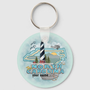 North Carolina Lighthouse keychain