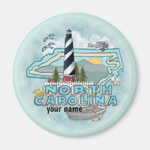 North Carolina Lighthouse  Magnet