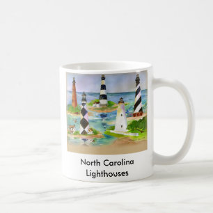 North Carolina Lighthouses Coffee Mug
