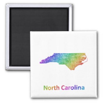 North Carolina Magnet by ZYDDesign at Zazzle