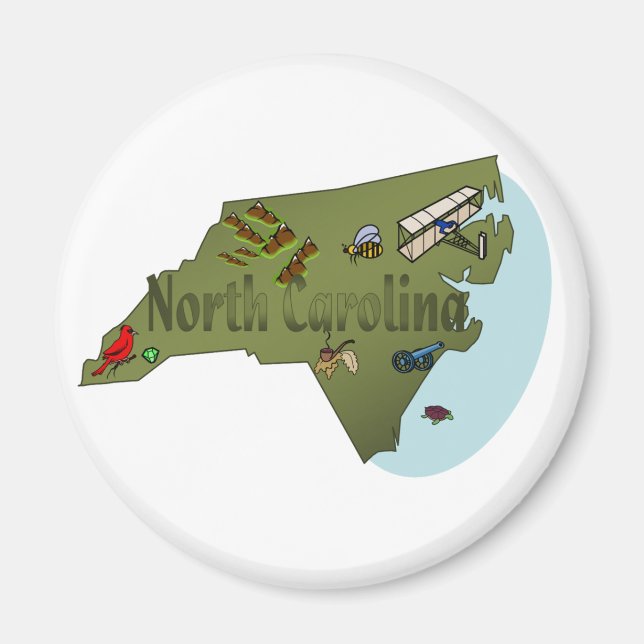 North Carolina Magnet (Front)