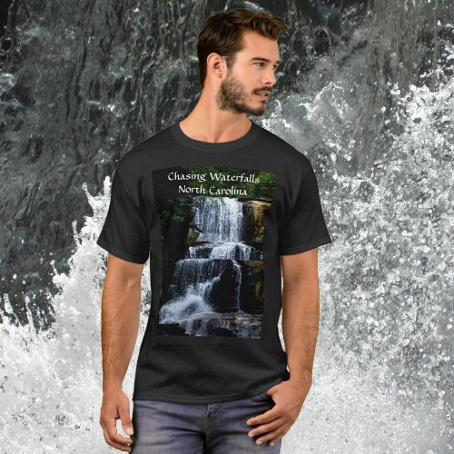 North Carolina Mountains Chasing Waterfalls T_Shirt