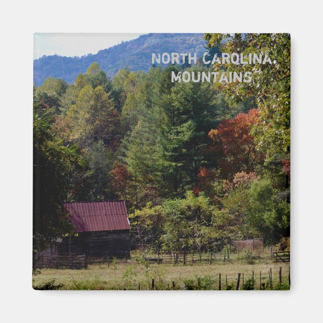 North Carolina Mountains Magnet (Front)