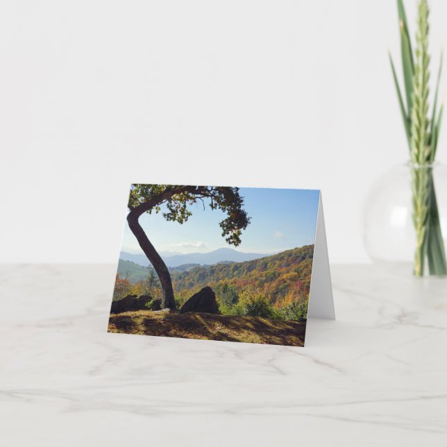 North Carolina Mountains Note Card (Front)