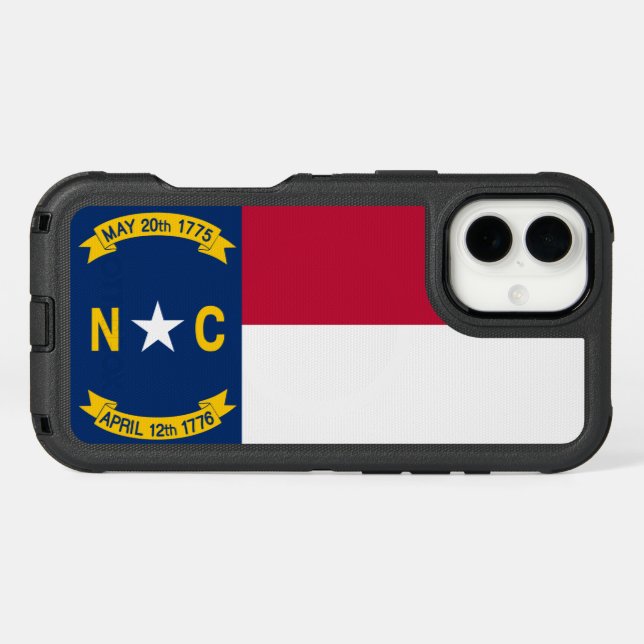 North Carolina Otterbox iPhone Case (Back Horizontal)