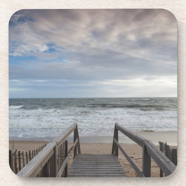 North Carolina, Outer Banks National Seashore 1 Drink Coaster (Front)