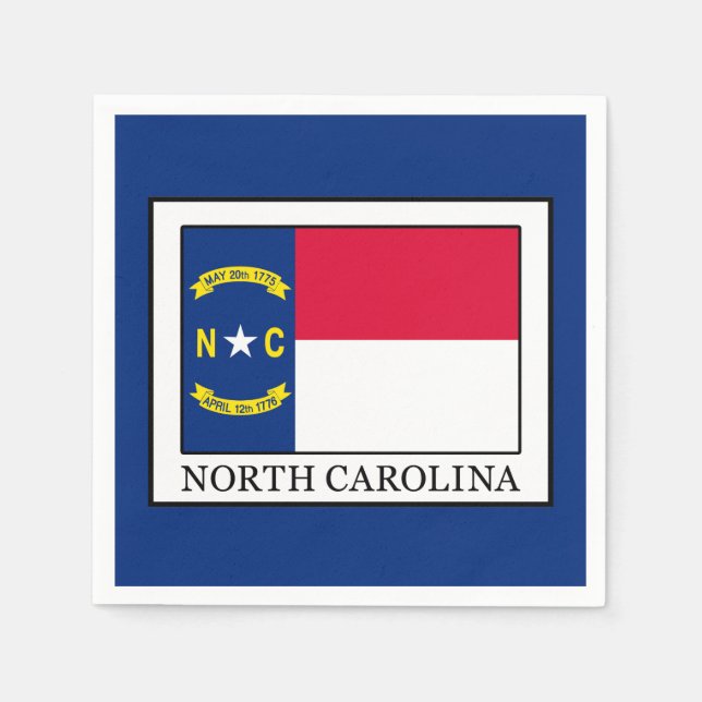 North Carolina Paper Napkins (Front)