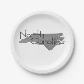 North Carolina Paper Party Plates by PNGDesign at Zazzle