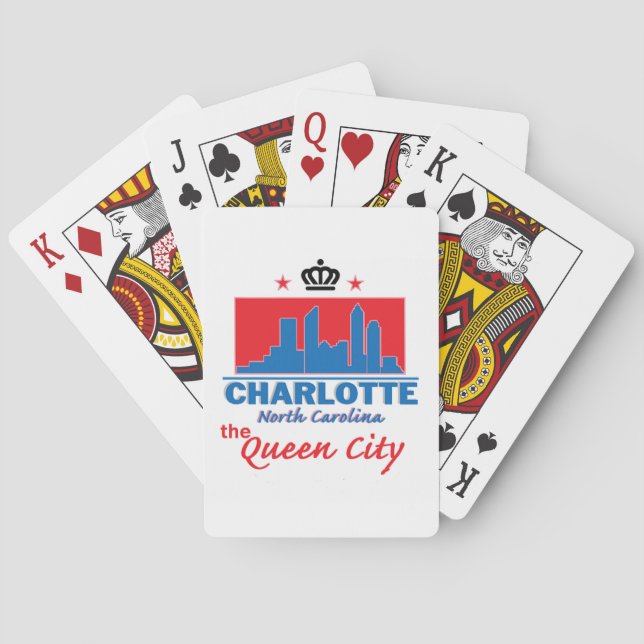 NORTH CAROLINA POKER CARDS (Back)