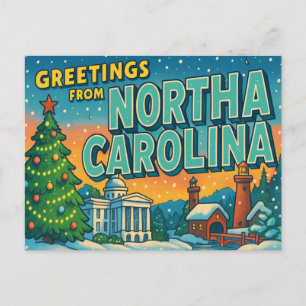 NORTH CAROLINA Postcard
