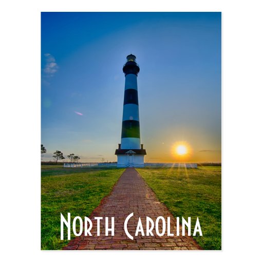 north carolina postcard | Zazzle