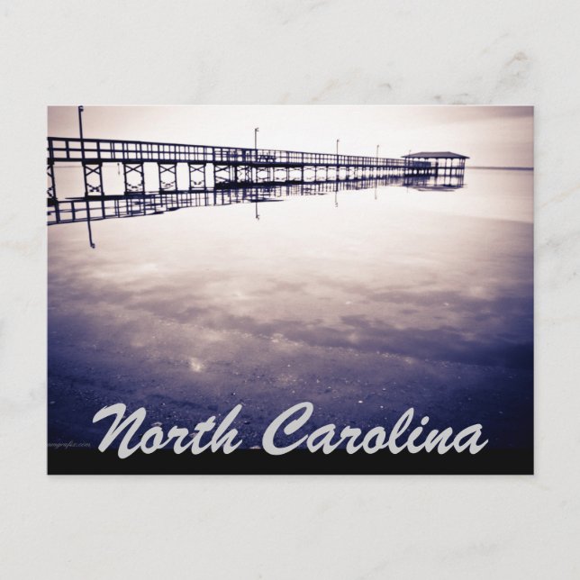 north carolina postcard (Front)