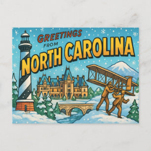 NORTH CAROLINA Postcard