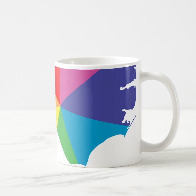 north carolina pride. coffee mug (Right)