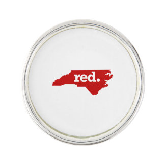 NORTH CAROLINA RED STATE PIN
