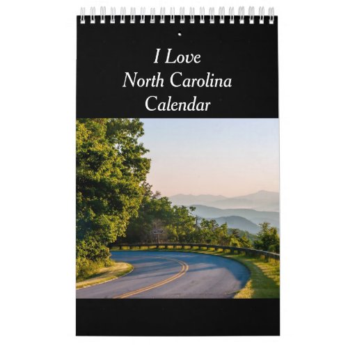 North Carolina Scenic Calendar