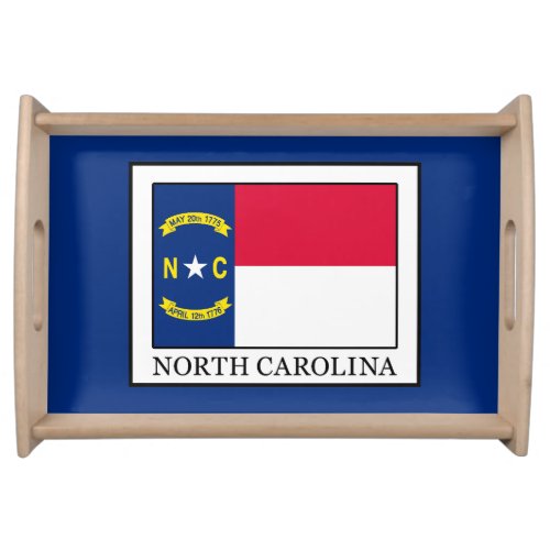 North Carolina Serving Tray