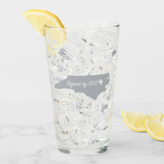 North Carolina, Signed by God Glass Cup