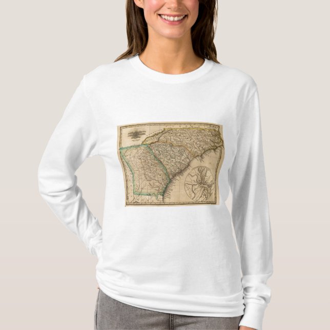 North Carolina, South Carolina, Georgia T-Shirt (Front)