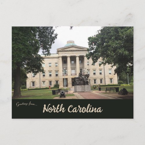 North Carolina State Capitol  Postcard