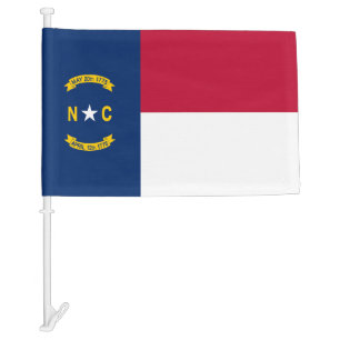 North Carolina State Car Flag