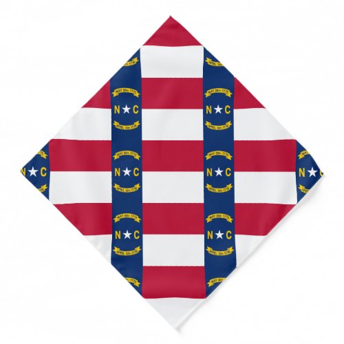 North Carolina State Flag Bandana