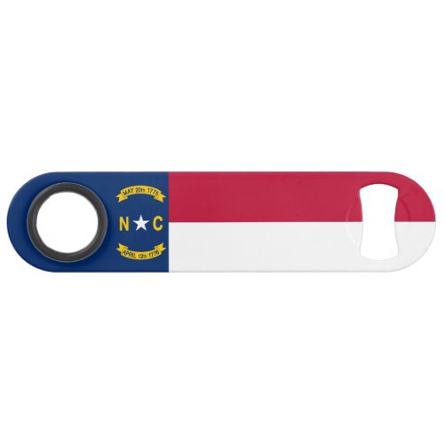 North Carolina State Flag Bar Key