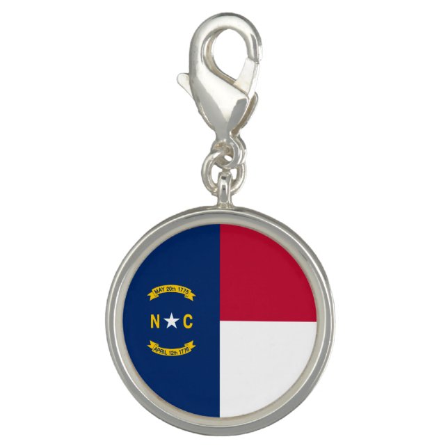 North Carolina State Flag Charm (Front)