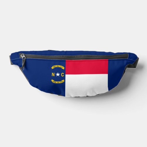 North Carolina State Flag Design Fanny Pack