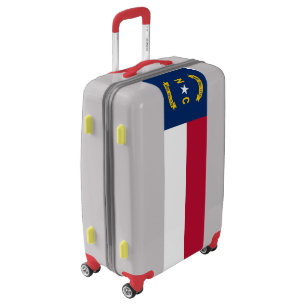 North Carolina State Flag Luggage