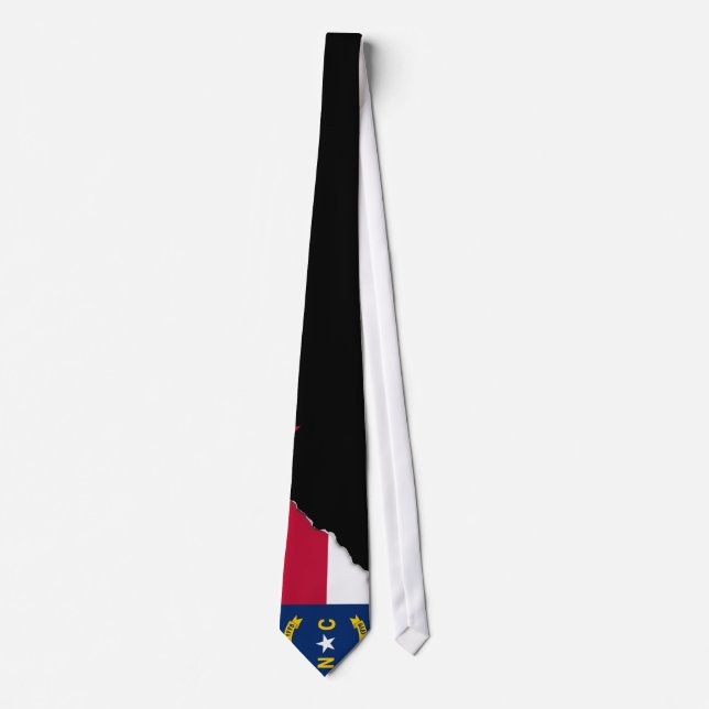 North Carolina State Flag Neck Tie (Front)