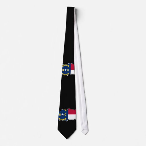 North Carolina State Flag Neck Tie