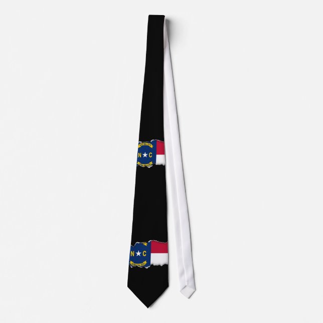 North Carolina State Flag Neck Tie (Front)