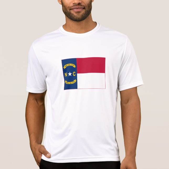North Carolina State Flag T-Shirt (Front)