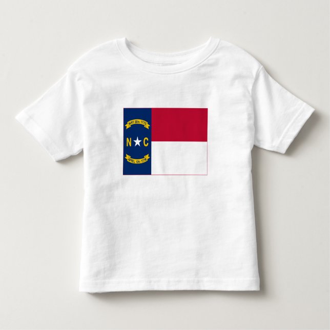 North Carolina State Flag Toddler T-shirt (Front)