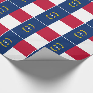 North Carolina State Flag Wrapping Paper