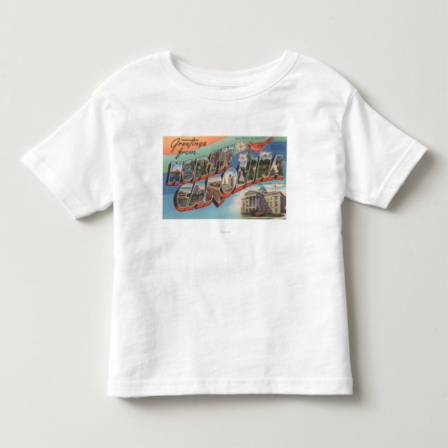 North Carolina (State Flower/Bird) Toddler T-shirt (Front)